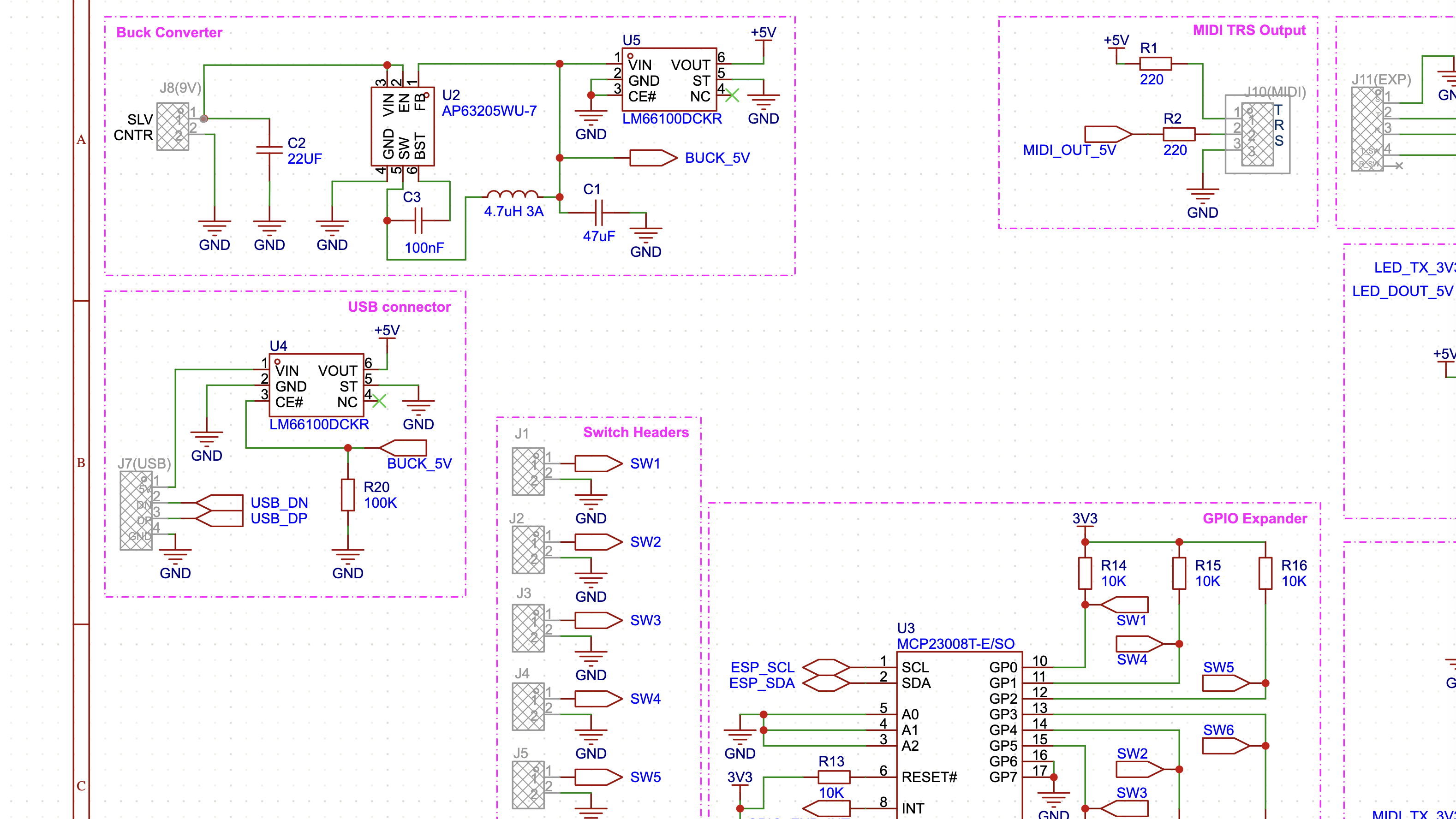 Breakout schematic